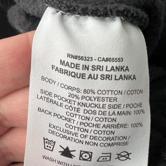 Nike Club Fleece Pants Black Bleach Dyed Men's Size XXL - Picture 8 of 10